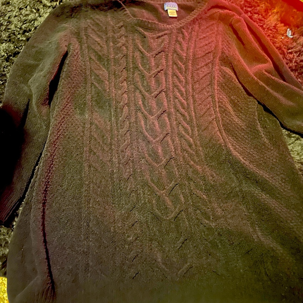 Black sweater